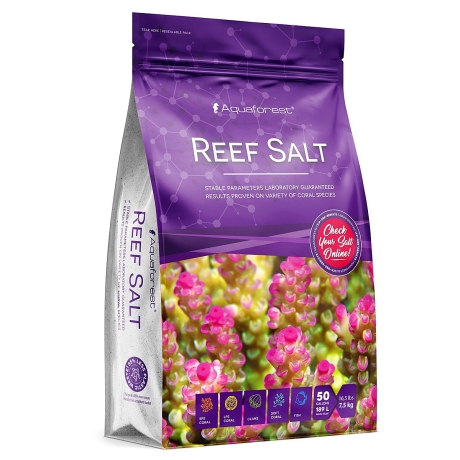 Морская соль Aquaforest Reef Salt 7,5кг мешок