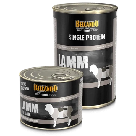 BELCANDO Pure Lamb консервы для взрослых собак с мясом баранины, 400g
