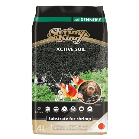 Питательный грунт Dennerle Shrimp King Active Soil - 4l