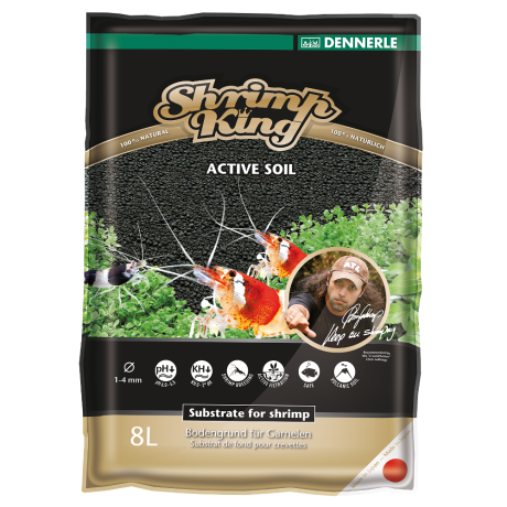 Dennerle Shrimp King Active Soil - 8l