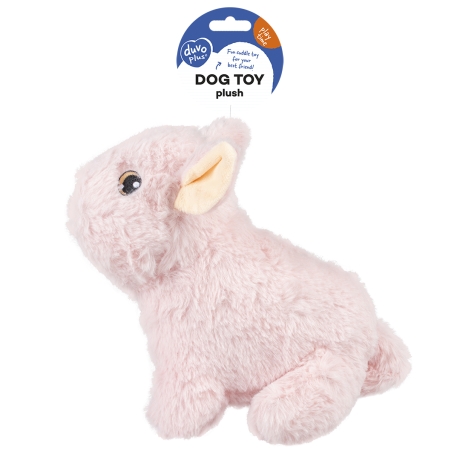 Mänguasi koertele Plush Pig Cuddle 29x9x14cm pink