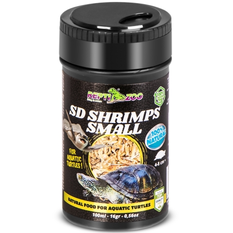 Repti-Zoo Semi Dry Shrimps S 100 мл - полумягкие креветки