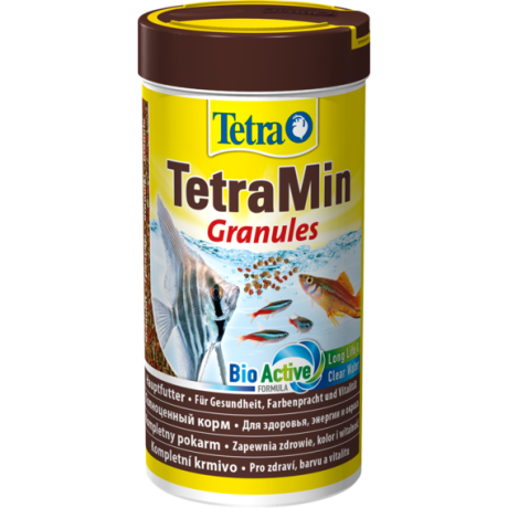Tetra Min Granules корм для декоративных аквариумных рыб 1L