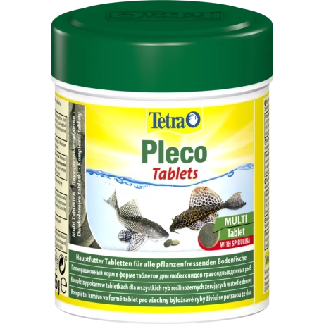 Tetra Pleco Tablets sööt rohusööjatele põhjakaladele, tablettidena, 120tk
