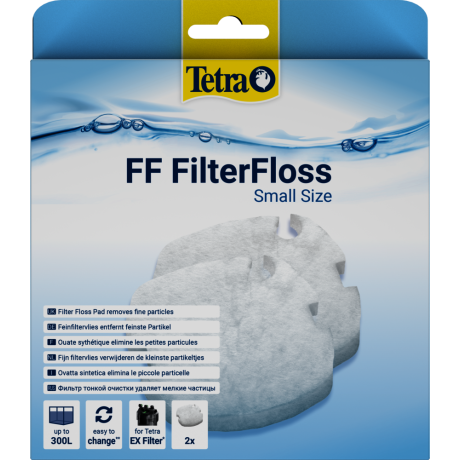 Tetra FF FilterFloss S - для EX 400, EX 500, EX 600, EX 700, EX 800 Plus
