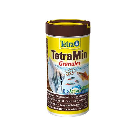 Tetra Min Granules корм для декоративных аквариумных рыб 15g/250g