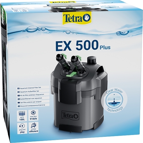 TetraTec EX 500 plus, veepuhastuse välisfilter