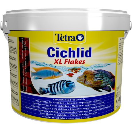 Kalatoit Tetra Cichlid XL Flakes, 10 l