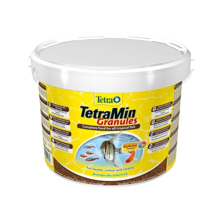 Tetra Min Granules корм для декоративных аквариумных рыб 10L