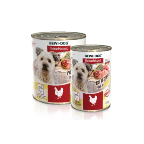 Bewi Dog Rich in Chicken консервы для взрослых собак с курицей, 400g