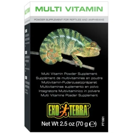Exo Terra Multi Vitamin 70 г - витамины для рептилий и амфибий