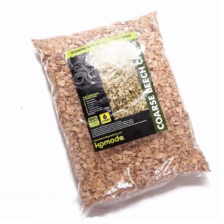 Komodo Coarse Beech Chips 6l - крупные буковые стружки