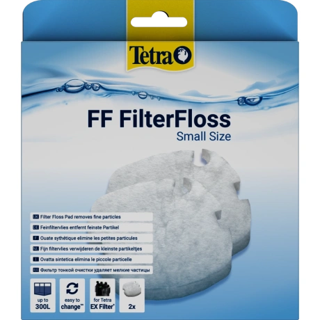 Tetra FF FilterFloss S – EX 400, EX 500, EX 600, EX 700, EX 800 Plus jaoks