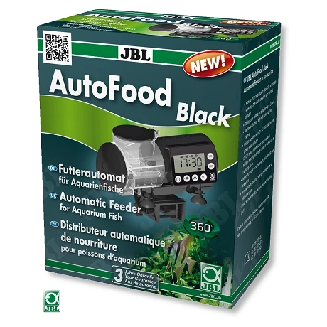 JBL AutoFood Black Автоматическая кормушка для аквариумных рыб, черная