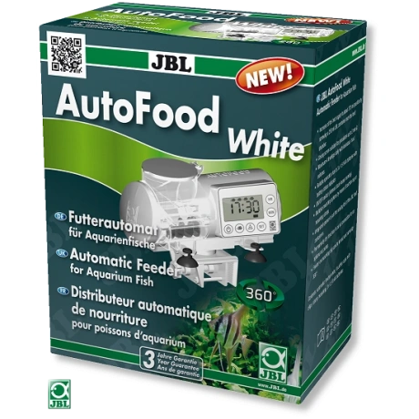 JBL AutoFood White Автоматическая кормушка для аквариумных рыб, белая