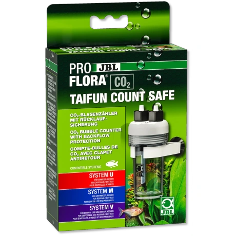 JBL ProFlora CO2 Taifun Count seif - mulliloendur