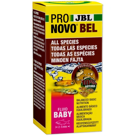 JBL Pronovo Bel Fluid 50ml Vedelsööt noorte kalade kasvatamiseks ja kudemiseks