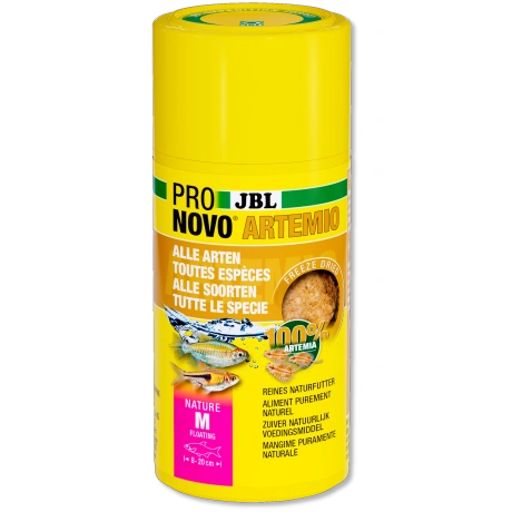 JBL Pronovo Artemio 250ml / 18g Artemia maius kõigile dekoratiivkaladele pikkusega 8-20 cm