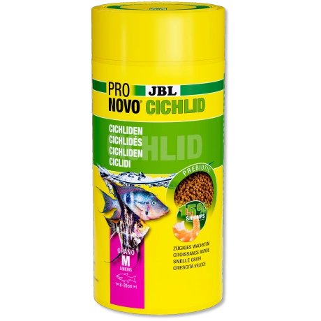 JBL Pronovo Cichlid Grano M CLICK 250ml / 130g