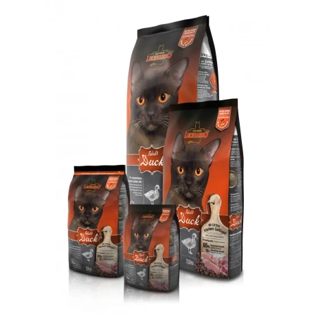Leonardo Adult Duck & Rice 2 kg полнорационный корм с мясом утки для взрослых кошек