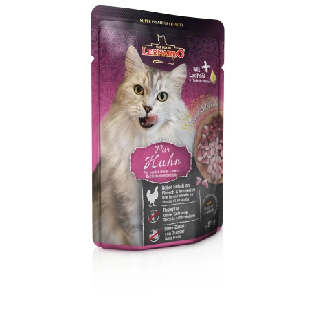 Leonardo Chicken 85g konserv täiskasvanud kassidele kanaga