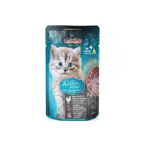 Leonardo Kitten 85g kotikesed kassipoegadele linnulihaga