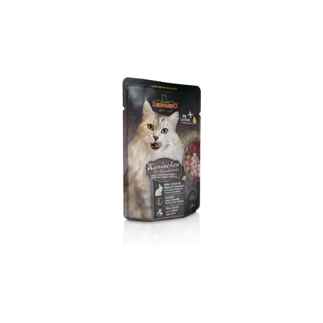 Leonardo Rabbit & Granberries 85g консервы для взрослых кошек с мясом кролика и клюквой