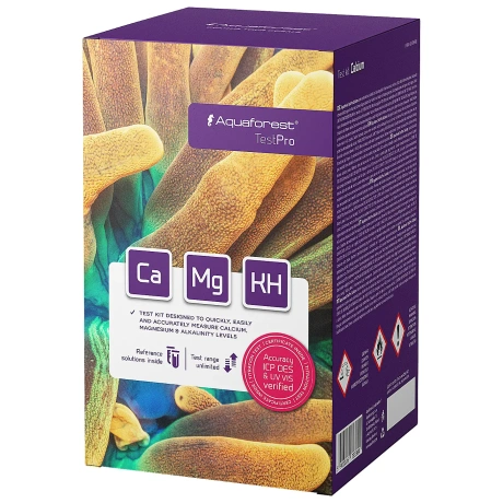 Aquaforest TestPro Pack (CA, KH, MG) - тестовый набор