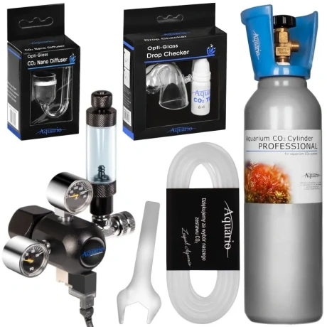 CO2 komplekt Aquario Black Professional 5L