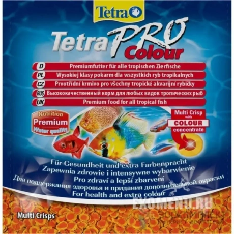Tetra Pro Color toit kõigile akvaariumi dekoratiivkaladele 12g