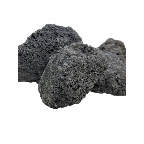LAVA PREMIUM BLACK - Must vulkaaniline laava akvaariumile 120cm komplekt