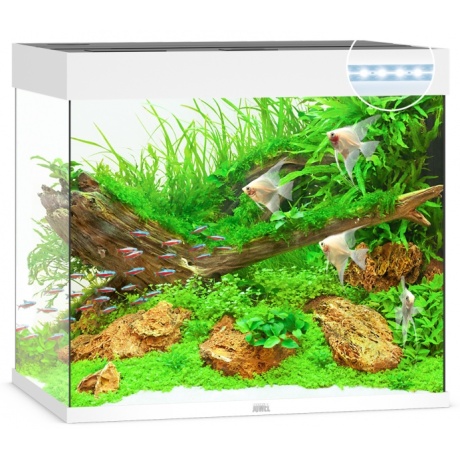 Akvaarium Lido LED 200 L valge