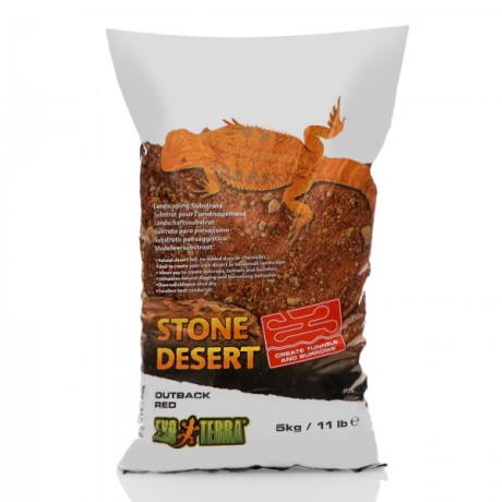 EXO TERRA Stone Desert Red 5 kg - kõrbesubstraat terraariumitele