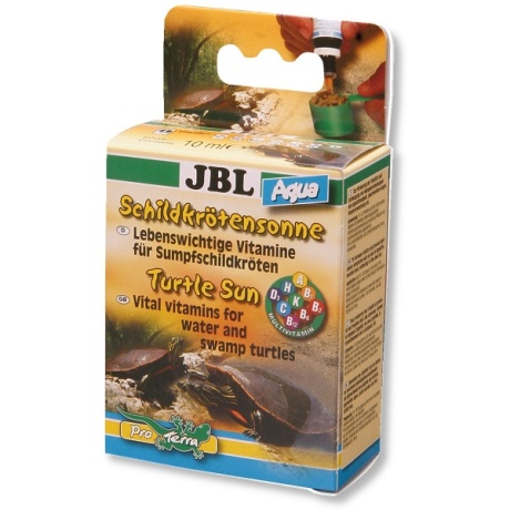 JBL Schildkrötensonne Aqua - vitamiinid vesi- ja mudakilpkonnadele 10 ml