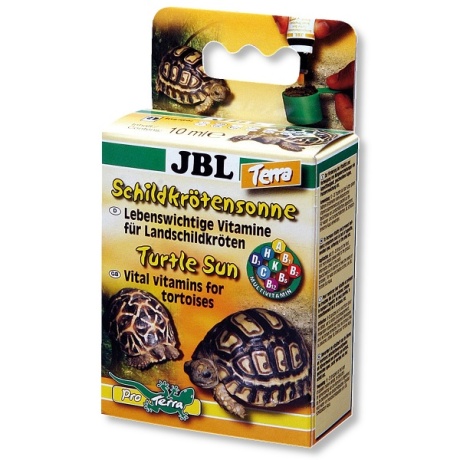 JBL Schildkrötensonne Terra - vitamiinid maismaakilpkonnadele