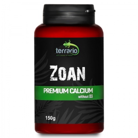 Terrario Zoan Calcium ilma D3ta - kaltsium ilma D3-vitamiinita 150 g