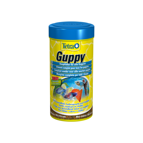 Tetra Guppy Mini kalatoit, helbed, 100ml