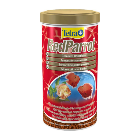 Tetra Red Parrot Põhitoit punastele papagoidele 1l