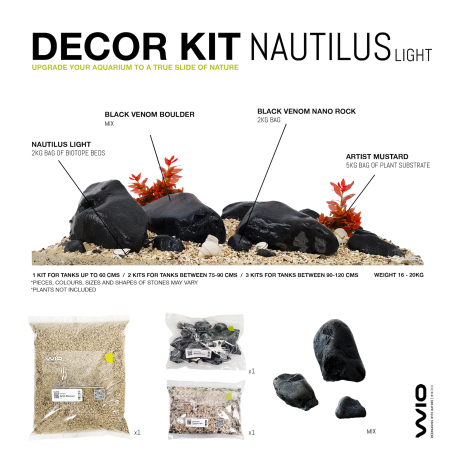 WIO Decor Kit NAUTILUS LIGHT 20 kg dekoratiivkomplekt