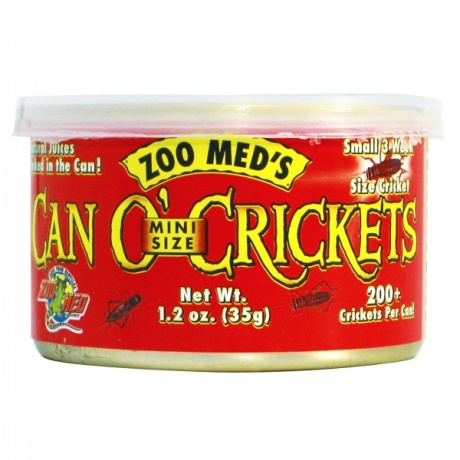 Zoomed Can O' Crickets Small – väikesed ritsikad plekkpurgist