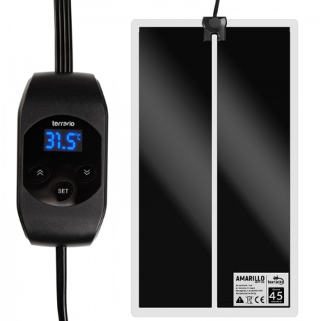 Terrario Amarillo 45W - LCD termostaadiga küttematt
