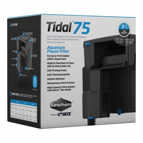 Seachem TIDAL 75 rippuv filter - 1500 l/h