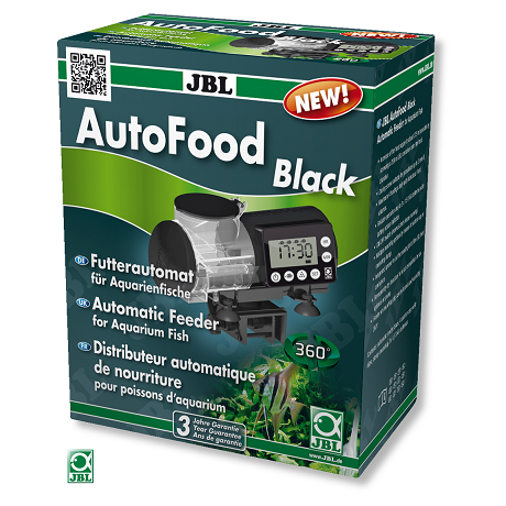 JBL AutoFood Black automaatne akvaariumi kalade söötja, must