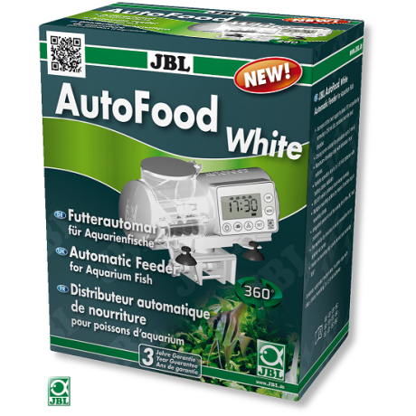 JBL AutoFood White automaatne akvaariumi kalade söötja, valge