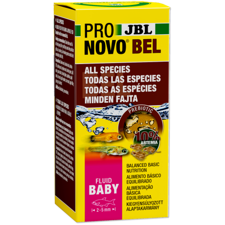 JBL Pronovo Bel Fluid 50ml Vedelsööt noorte kalade kasvatamiseks ja kudemiseks