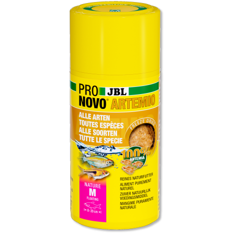 JBL Pronovo Artemio 100ml / 6g Artemia maius kõigile dekoratiivkaladele pikkusega 8-20 cm