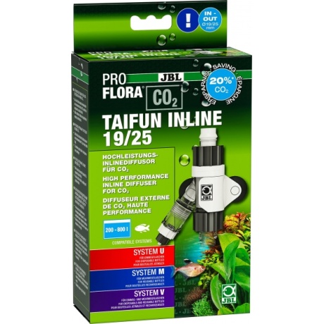 Hajuti CO2 jaoks JBL ProFlora Taifun Inline 19/25