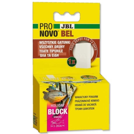 JBL Pronovo Bel Holiday 43G 311294 "puhkuse" toit 14 päevaks
