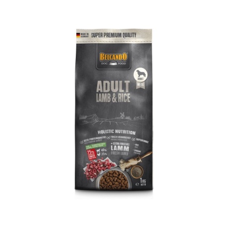 Koeratoit BELCADO ADULT LAMB & RICE 1 kg