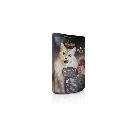 Leonardo Rabbit & Granberries 85g konserv täiskasvanud kassidele küülikuliha ja jõhvikatega